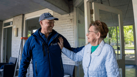 Met zorg voor Bep รฉn haar huis