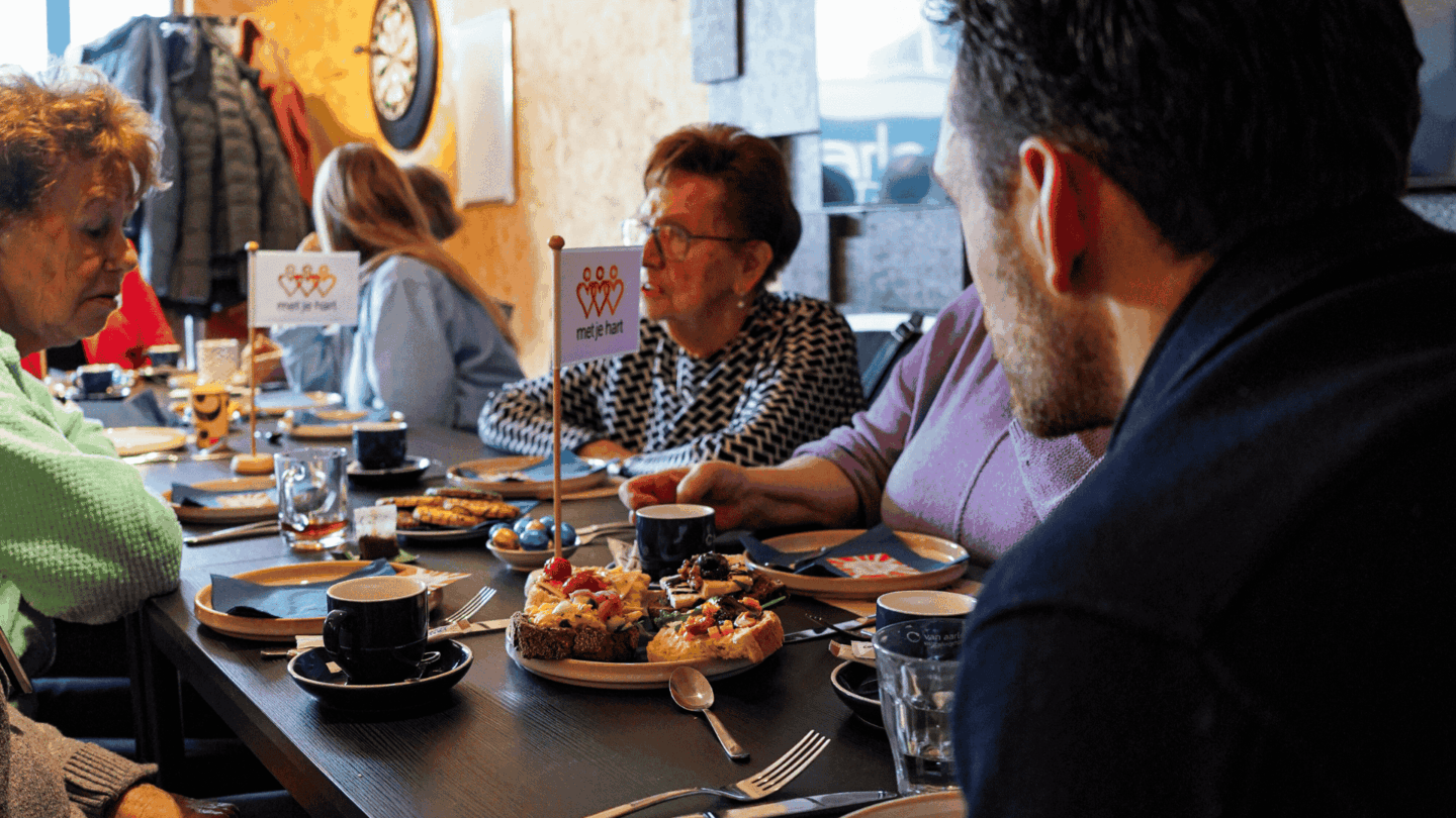 Trotse sponsor Stichting Met Je Hart